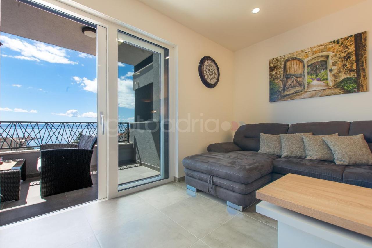 Sea View Apartment Leana マカルスカ エクステリア 写真
